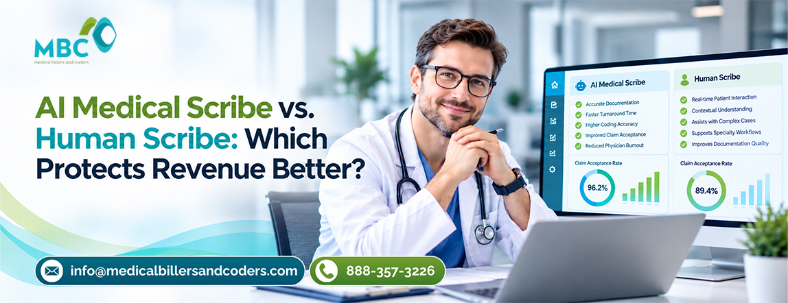 AI Medical Scribe vs. Human Scribe Which Protects Revenue Better