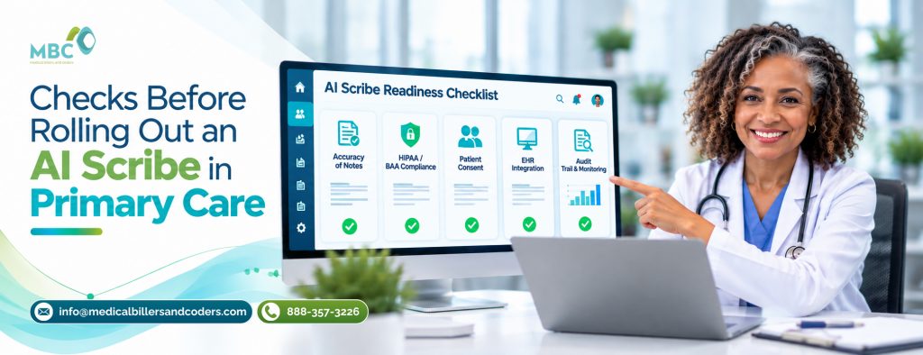 Checks Before Rolling Out an AI Scribe in Primary Care