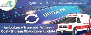 Ambulance Transport Waiver – Cost-Sharing Obligations Updates