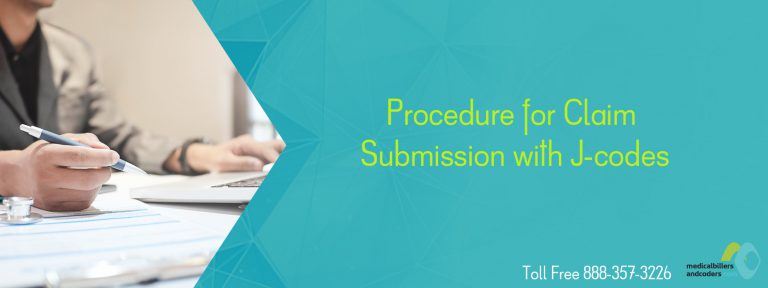 J-codes used in Procedure for Claim Submission