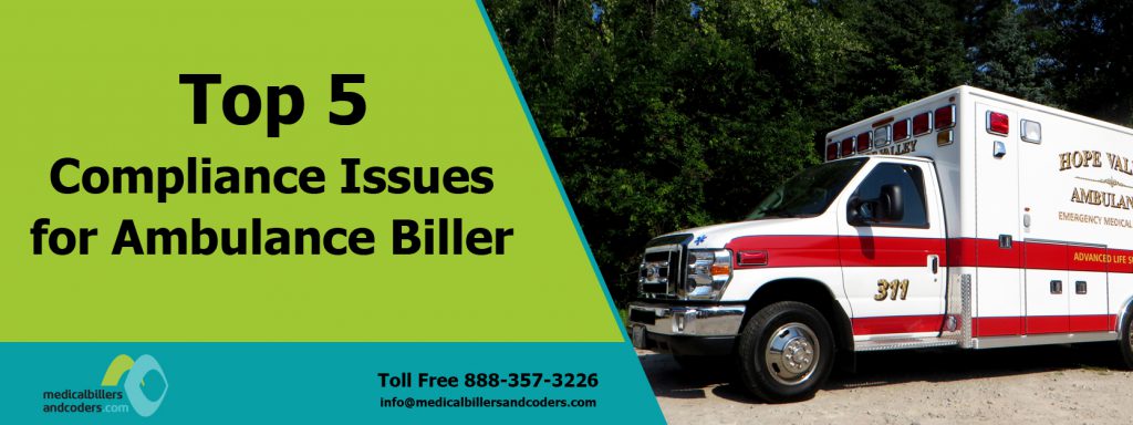 Top 5 Compliance Issues for Ambulance Biller