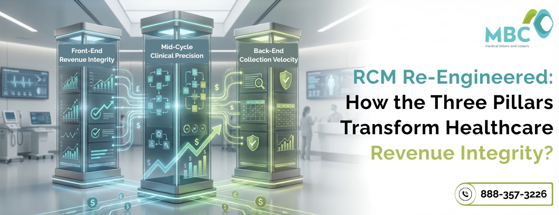 RCM Re-Engineered: How the Three Pillars Transform Healthcare Revenue Integrity?